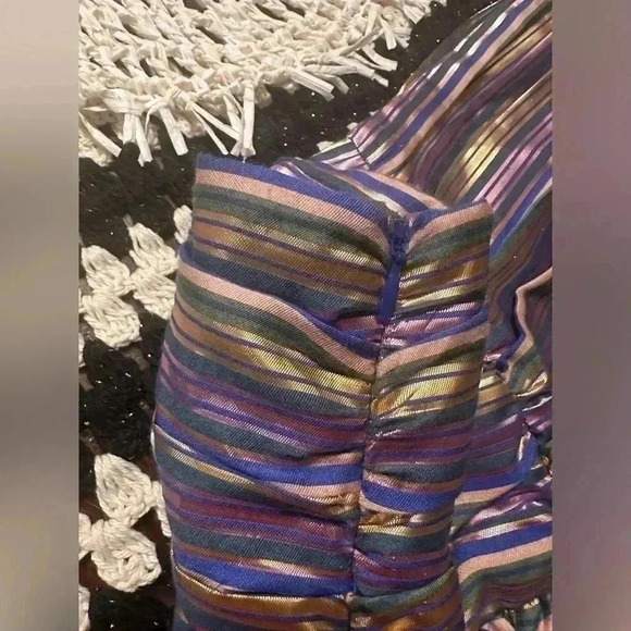 Zara Metallic Bubble skirt - Picture 4 of 7